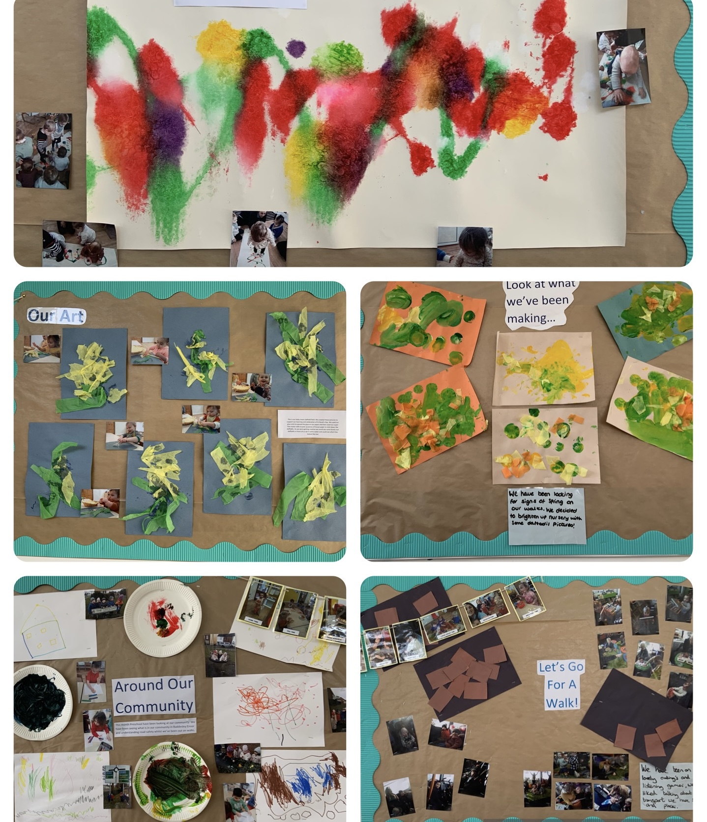 We love a display board!