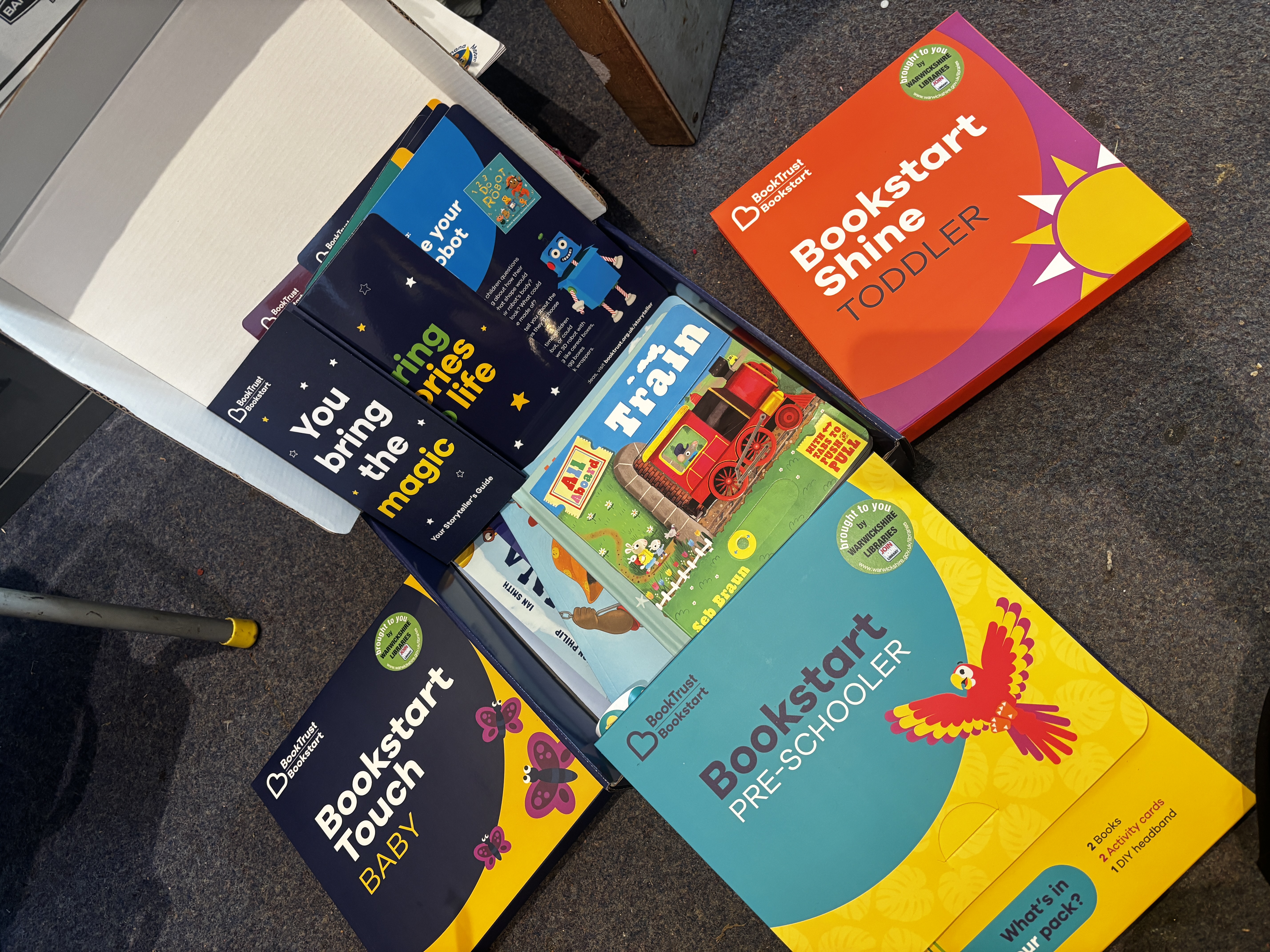 Bookstart Packs and New Storytelling Resources at Nursery