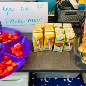 Staff Appreciation at Banana Moon Day Nursery Baddesley Ensor